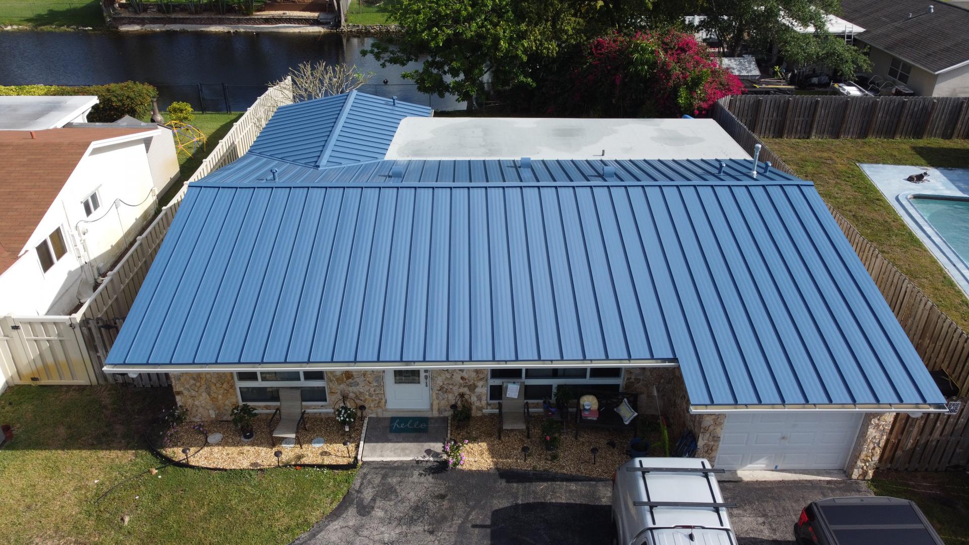 5V Crimp Metal Roofing Naples
